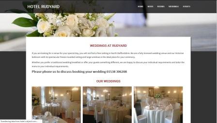 image of the Hotel Rudyard website