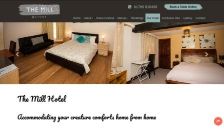 image of the Crown Hotel website