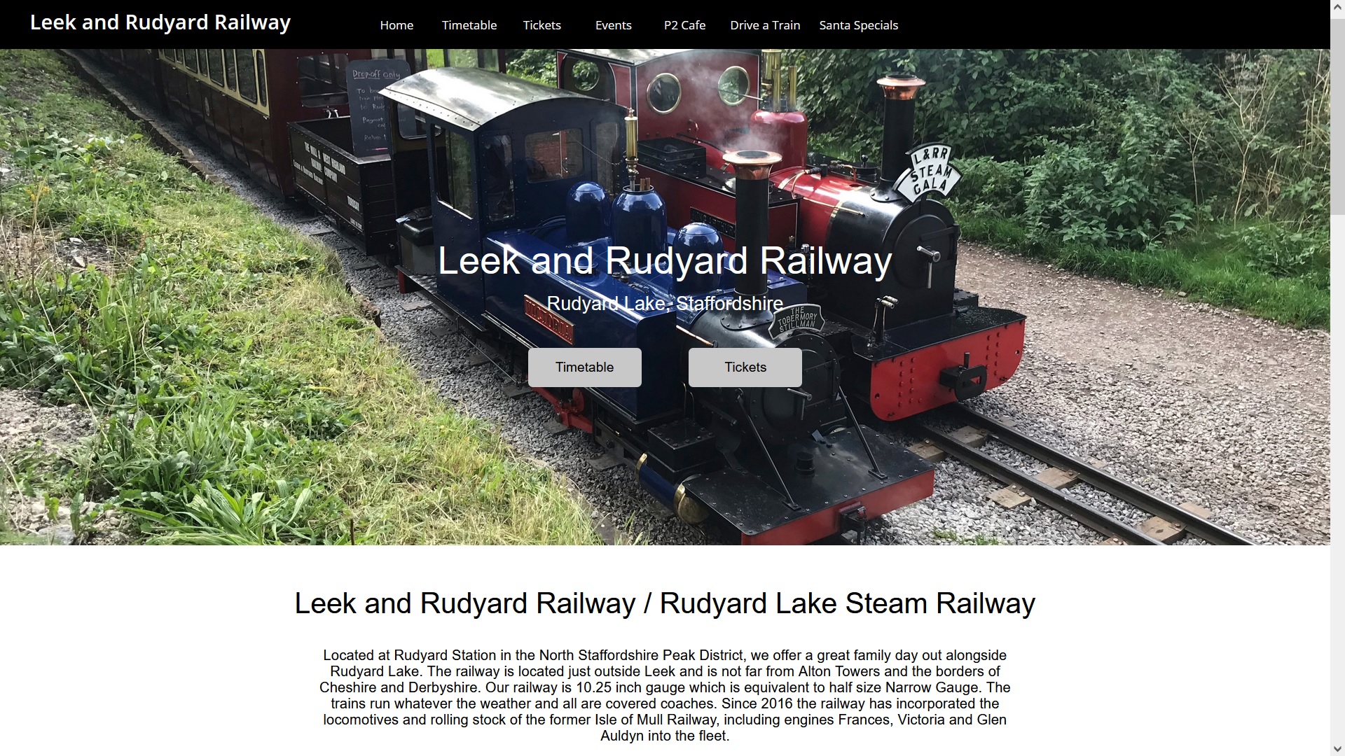 image of boats on Rudyard Lake